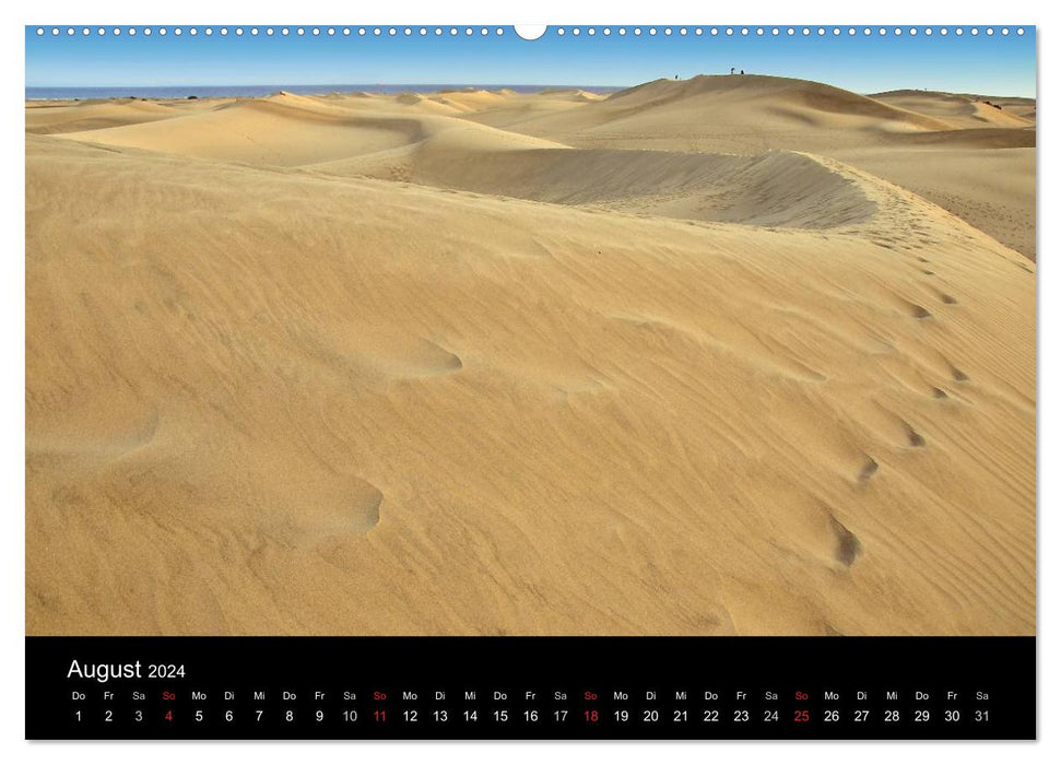 GRAN CANARIA/Dünen von Maspalomas (CALVENDO Wandkalender 2024)