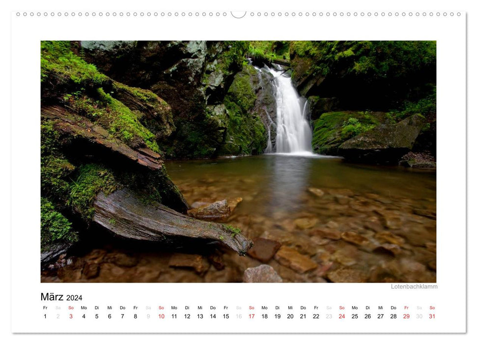 Black Forest 2024 (CALVENDO Premium Wall Calendar 2024) 