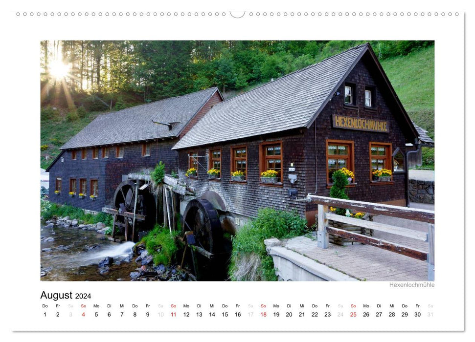 Black Forest 2024 (CALVENDO Premium Wall Calendar 2024) 