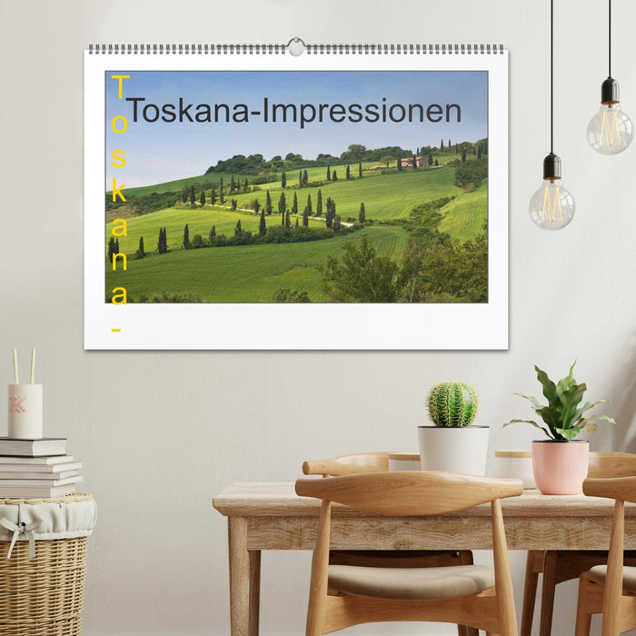 Toskana-Impressionen (CALVENDO Wandkalender 2024)