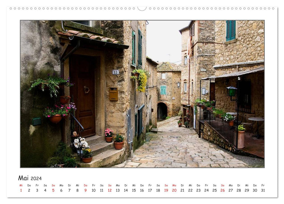 Tuscany impressions (CALVENDO wall calendar 2024) 