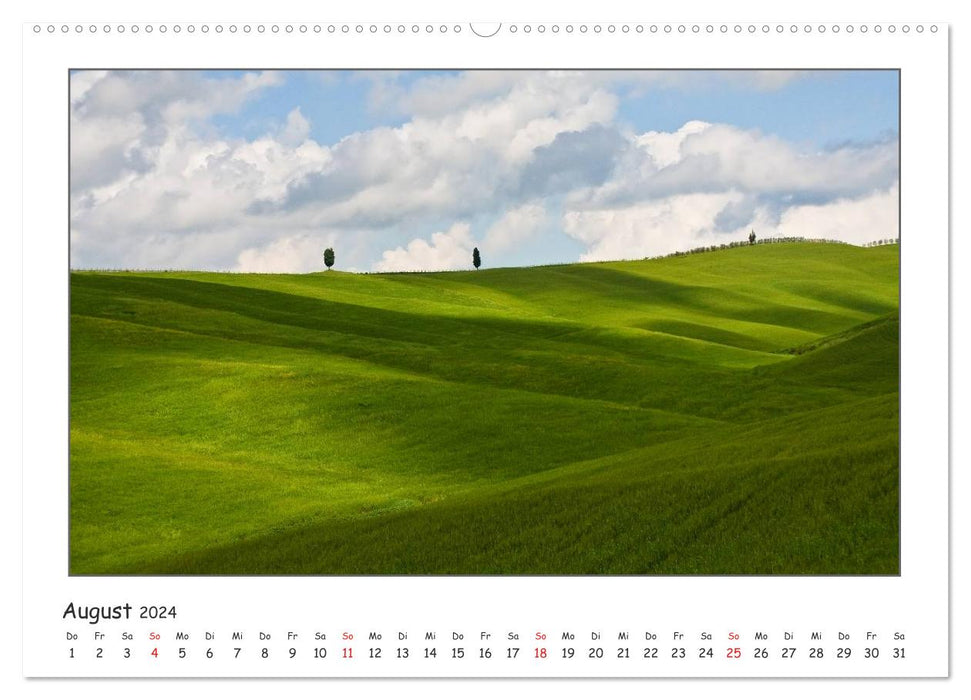 Tuscany impressions (CALVENDO wall calendar 2024) 