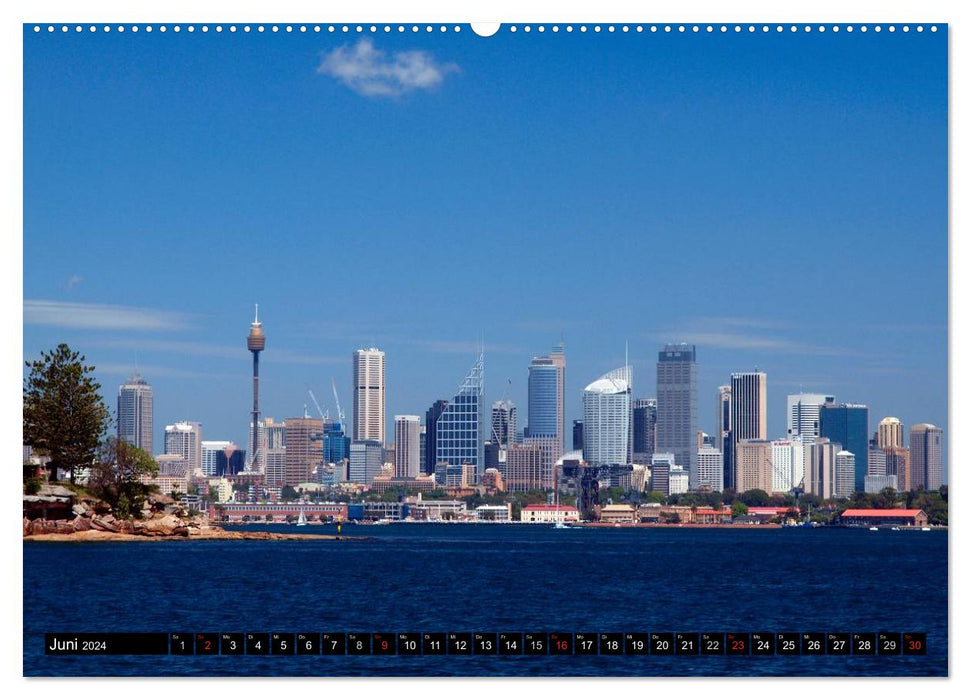 SYDNEY Charmante Stadt (CALVENDO Premium Wandkalender 2024)