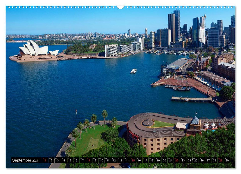 SYDNEY Charmante Stadt (CALVENDO Premium Wandkalender 2024)