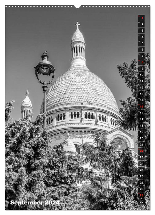 PARIS Vertical Views (CALVENDO Premium Wall Calendar 2024) 