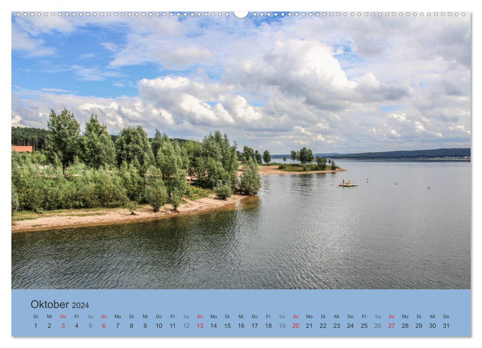 Mittelfranken - Das fränkische Seenland (CALVENDO Premium Wandkalender 2024)