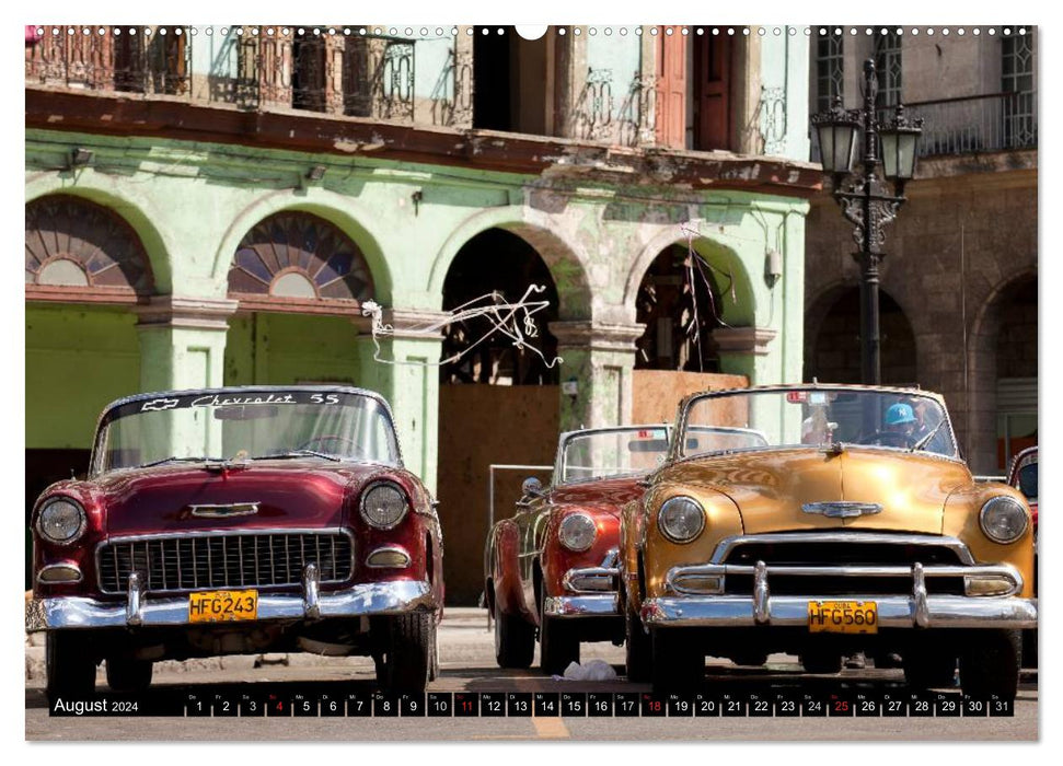 Classic Cars of Cuba (CALVENDO Premium Wandkalender 2024)