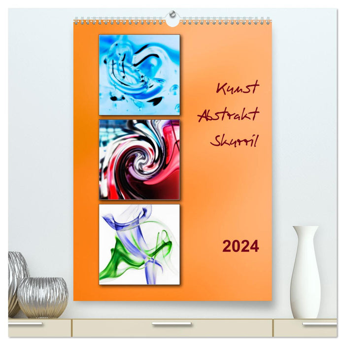 Art - Abstract - Whimsical (CALVENDO Premium Wall Calendar 2024) 
