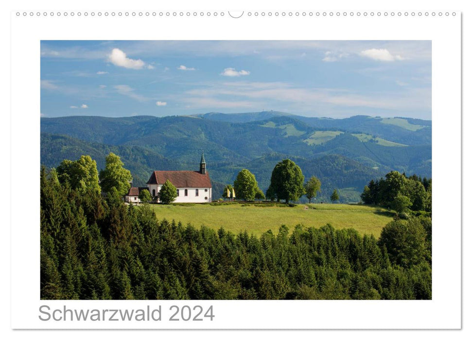 Black Forest 2024 (CALVENDO wall calendar 2024) 