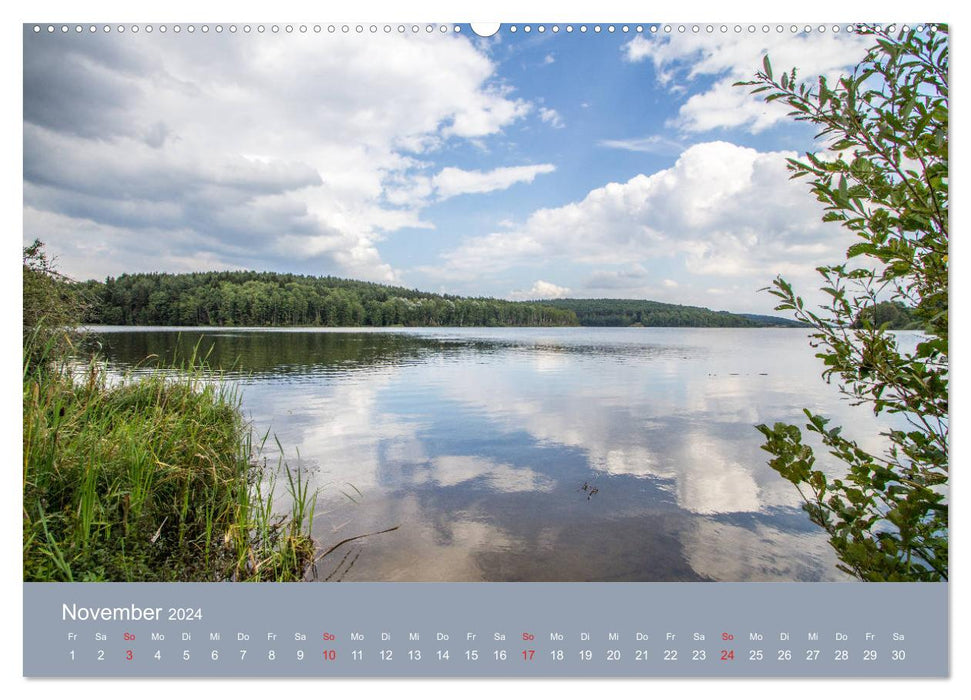 Mittelfranken - Das fränkische Seenland (CALVENDO Wandkalender 2024)