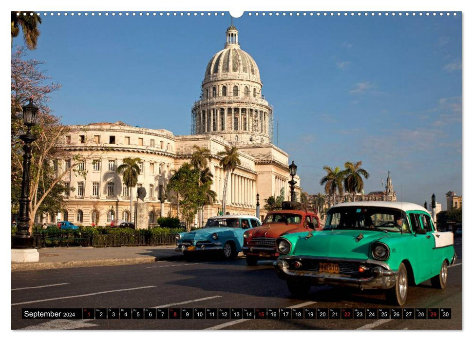 Classic Cars of Cuba (CALVENDO Wandkalender 2024)