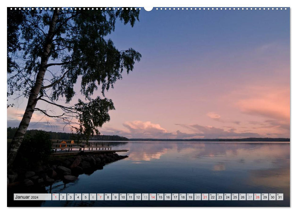 FINNLAND Traumhafte Landschaften (CALVENDO Wandkalender 2024)