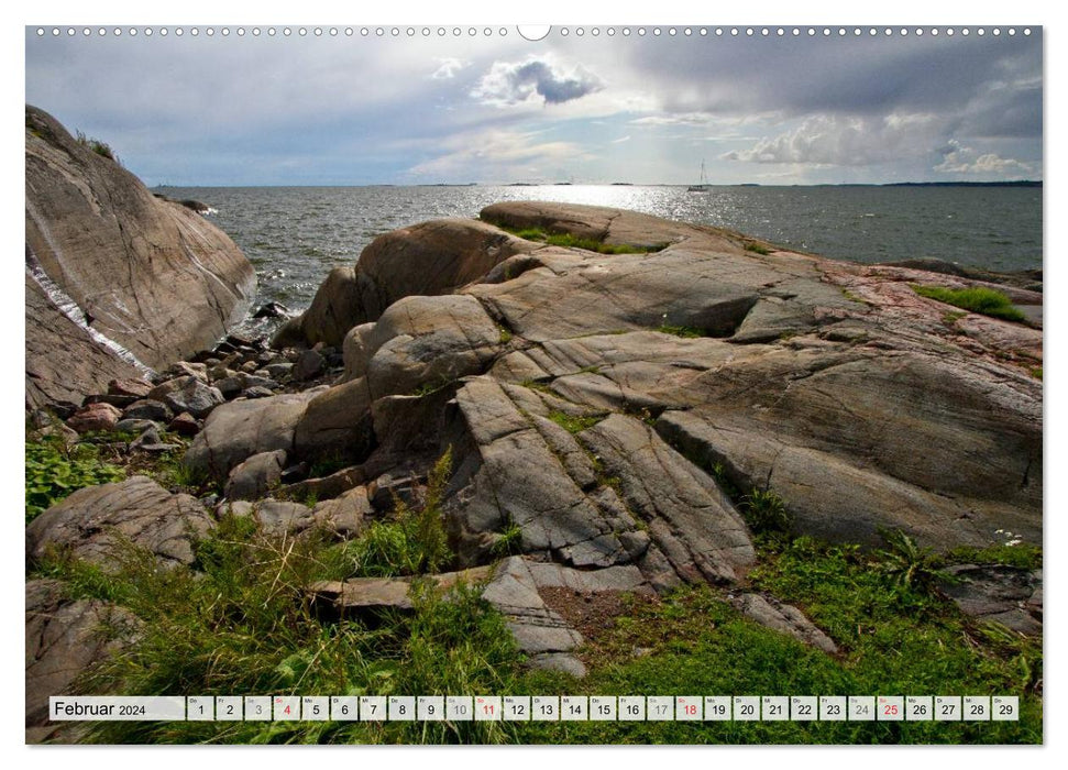 FINLANDE Paysages fantastiques (Calendrier mural CALVENDO 2024) 