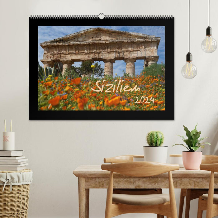 Sicile (Calendrier mural CALVENDO 2024) 