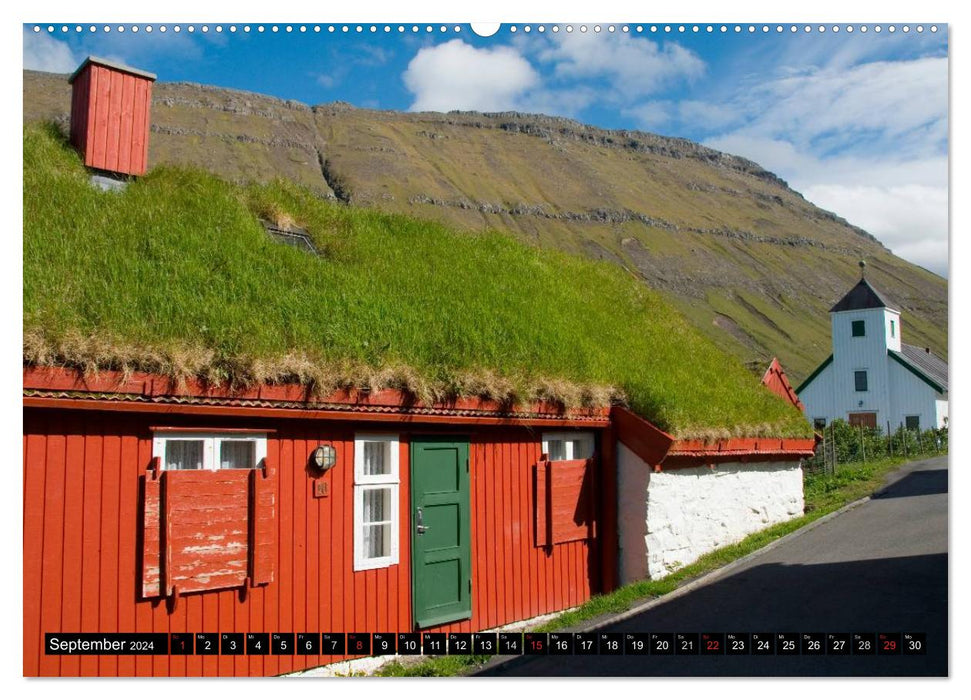 Färöer (CALVENDO Premium Wandkalender 2024)
