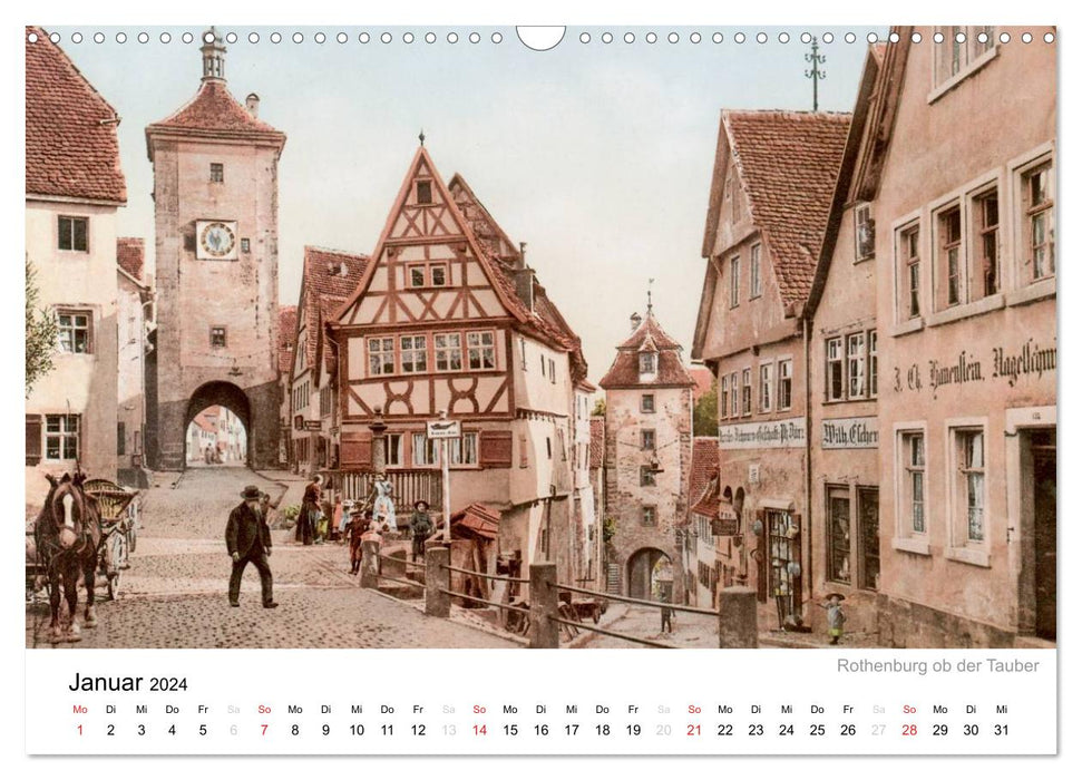 Eine Reise durch das Deutsche Kaiserreich (CALVENDO Wandkalender 2024)