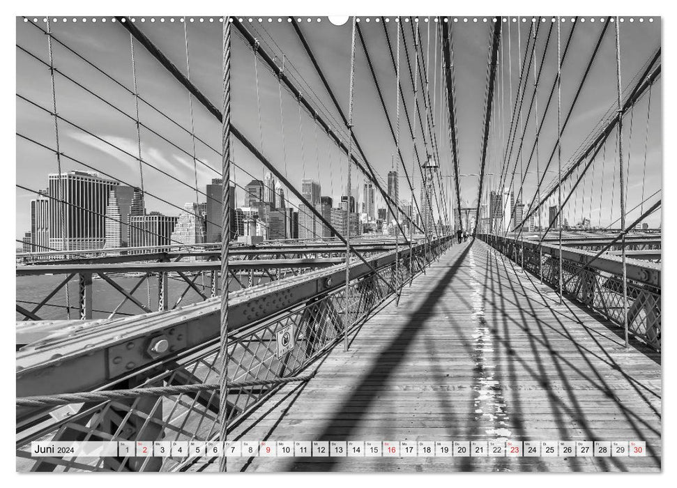 NEW YORK CITY Skyline, Wolkenkratzer und mehr (CALVENDO Wandkalender 2024)