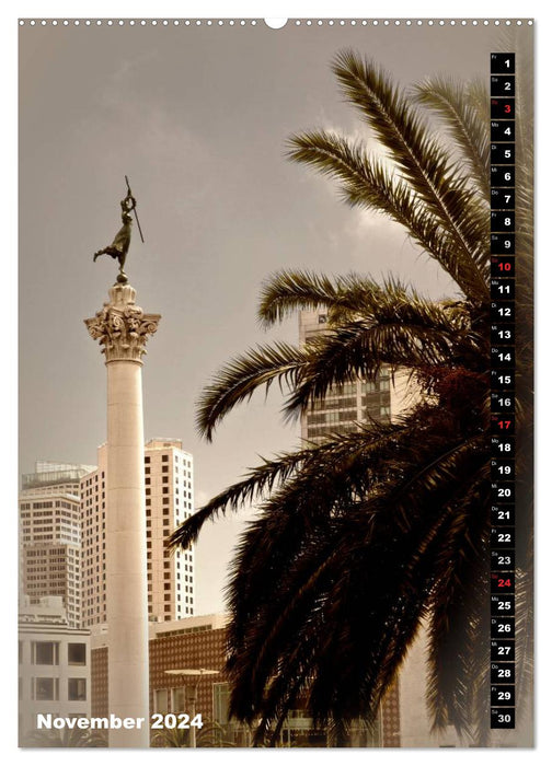 Herrliches Reiseziel... SAN FRANCISCO (CALVENDO Premium Wandkalender 2024)