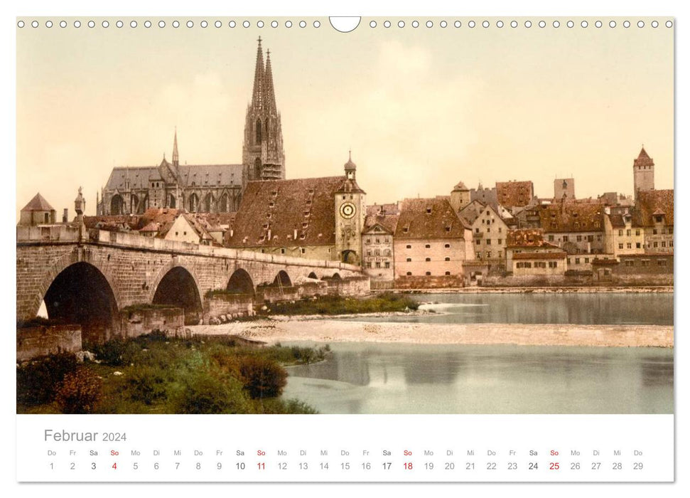Deutschland um 1900 (CALVENDO Wandkalender 2024)