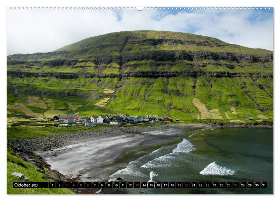 Faroe Islands (CALVENDO wall calendar 2024) 