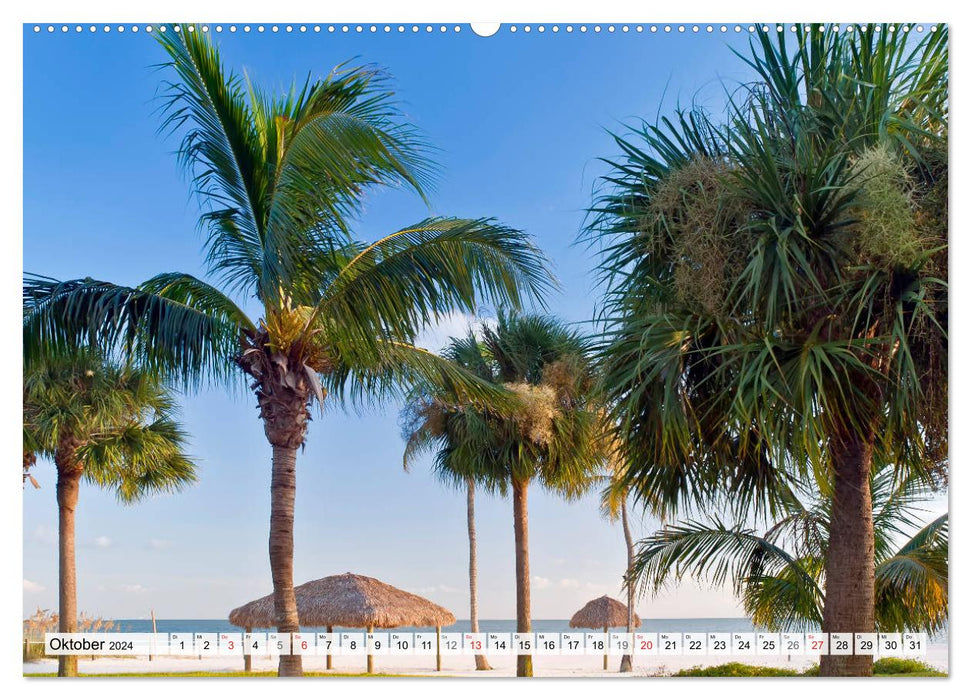 FLORIDA Picturesque Sunshine State (CALVENDO Wall Calendar 2024) 