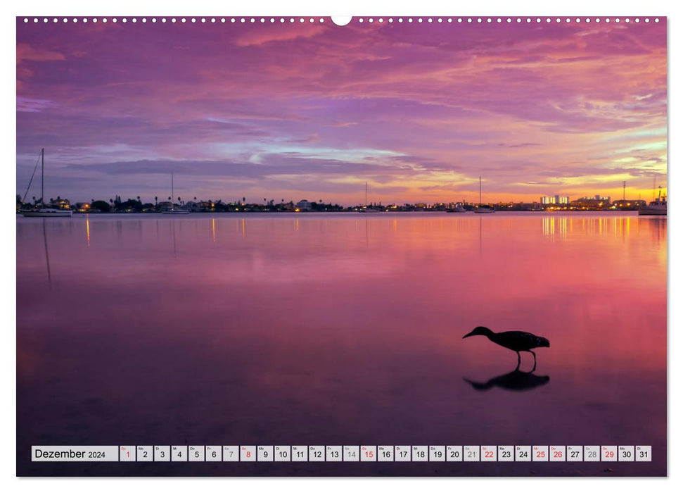 FLORIDA Picturesque Sunshine State (CALVENDO Wall Calendar 2024) 