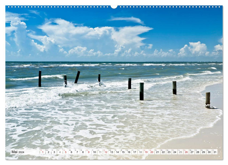 FLORIDA Picturesque Sunshine State (CALVENDO Wall Calendar 2024) 