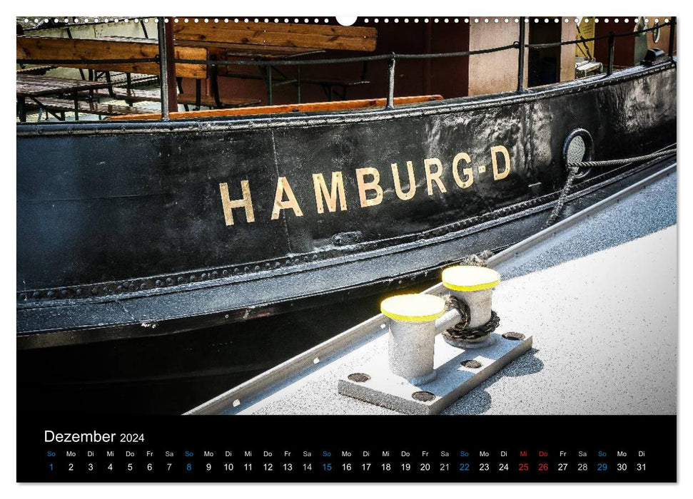 Hambourg (Calvendo Premium Calendrier mural 2024) 