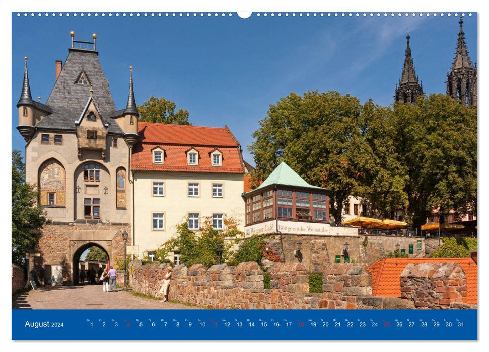 Saxony's palaces and castles (CALVENDO wall calendar 2024) 