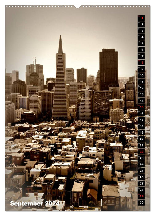 Herrliches Reiseziel... SAN FRANCISCO (CALVENDO Wandkalender 2024)