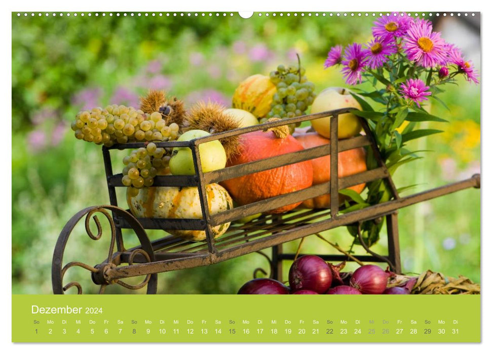 Garden idyll (CALVENDO Premium Wall Calendar 2024) 