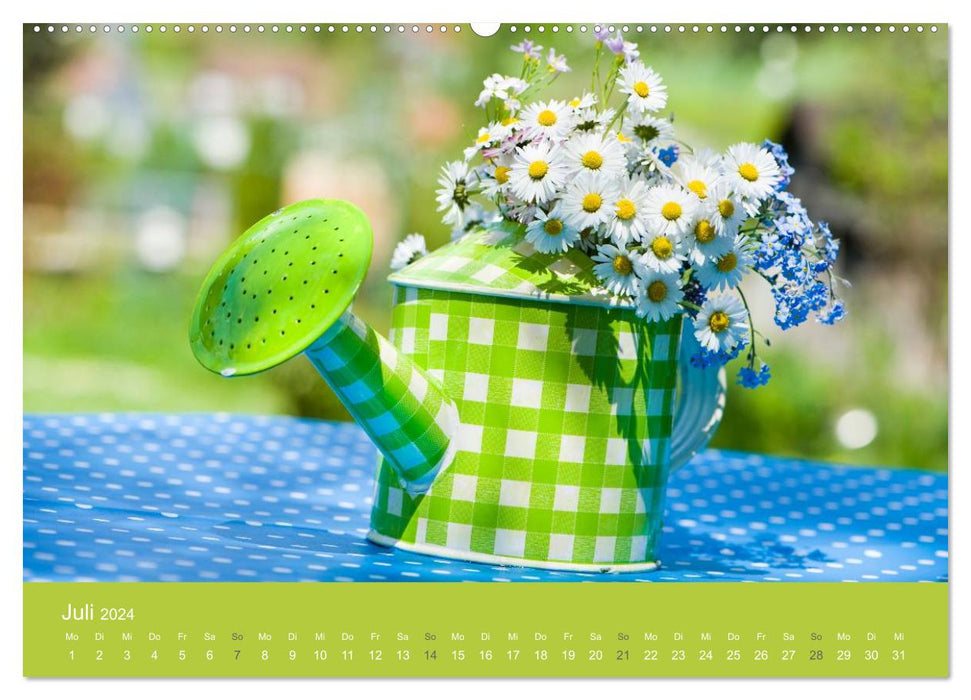 Gartenidylle (CALVENDO Premium Wandkalender 2024)