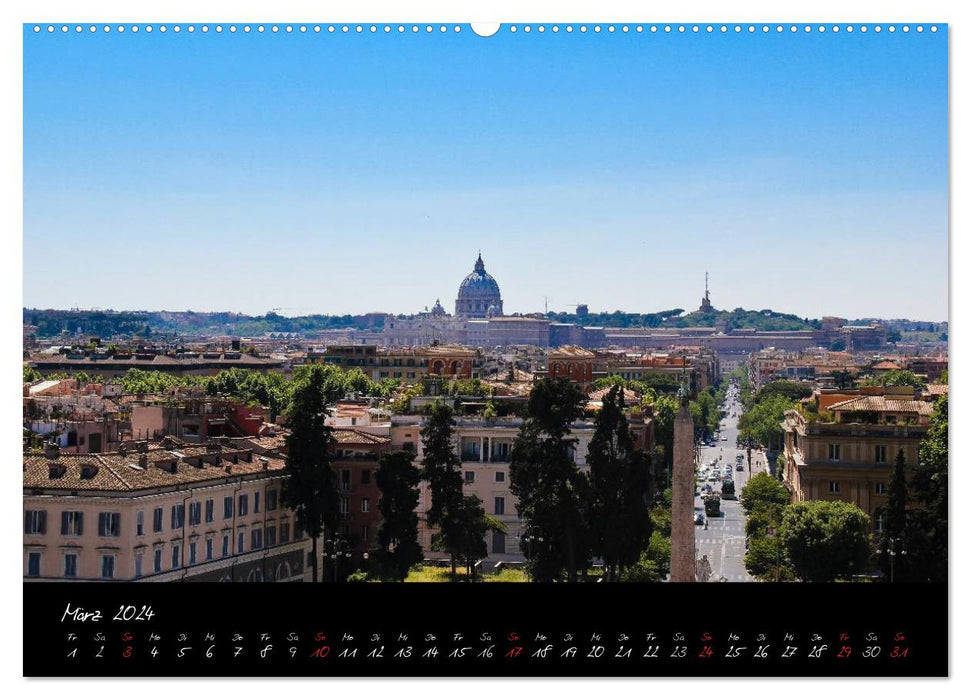Rome (CALVENDO wall calendar 2024) 