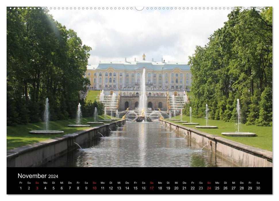 St. Petersburg (CALVENDO Premium Wall Calendar 2024) 