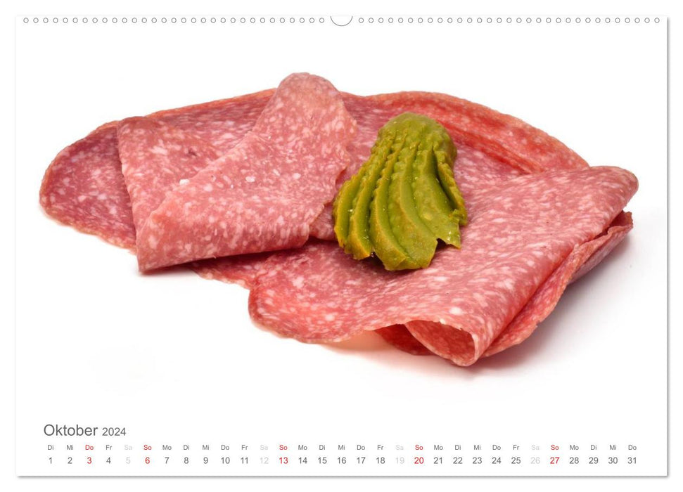 Everything sausage (CALVENDO wall calendar 2024) 