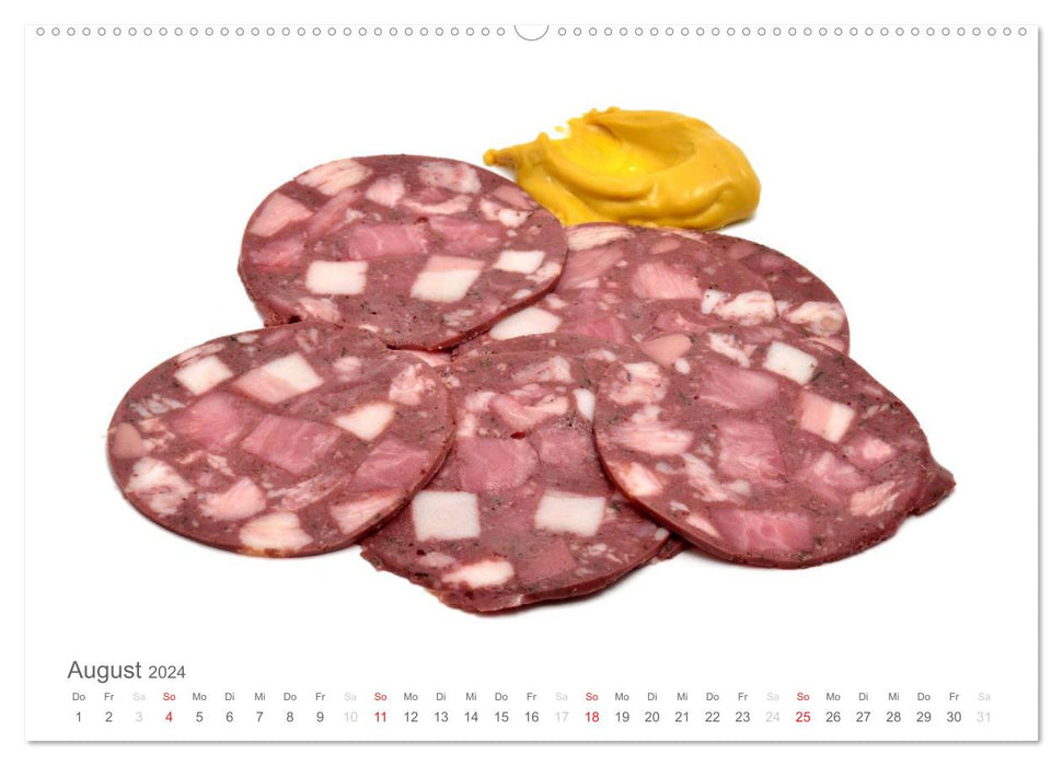 Alles Wurst (CALVENDO Wandkalender 2024)