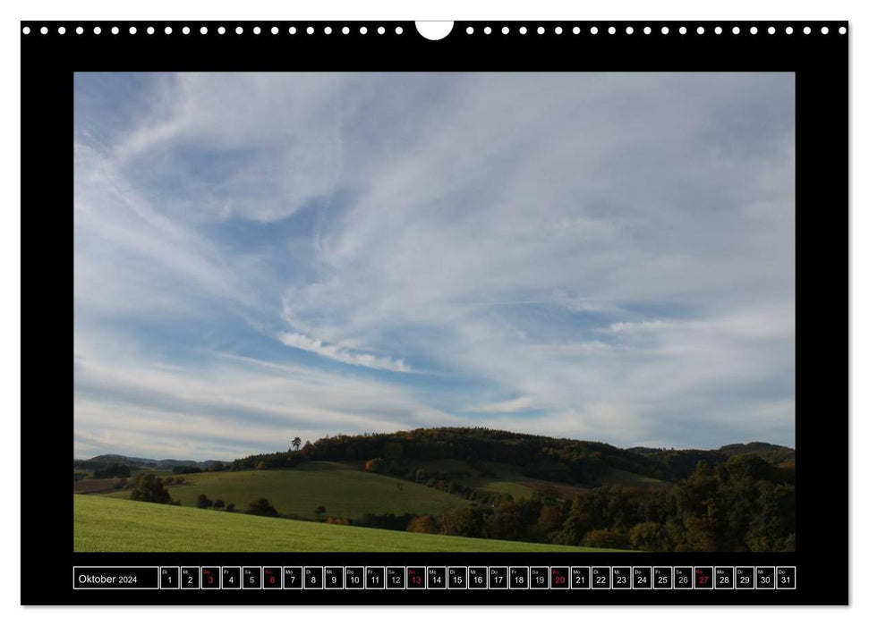 Odenwald - Landschaft sehen (CALVENDO Wandkalender 2024)