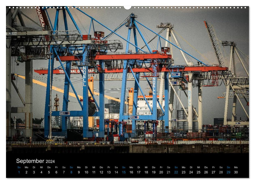 Hamburg (CALVENDO wall calendar 2024) 