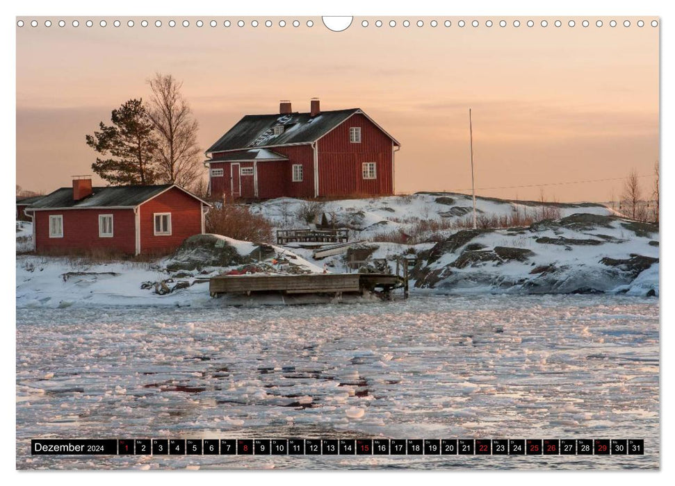 Scandinavia: Magical North (CALVENDO wall calendar 2024) 