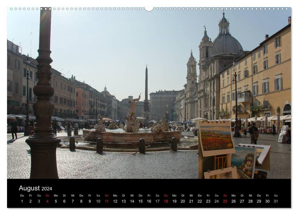 Vade mecum Romam - Geh mit mir nach Rom (CALVENDO Premium Wandkalender 2024)
