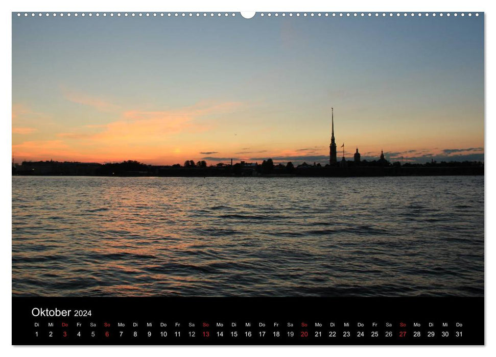 St. Petersburg (CALVENDO wall calendar 2024) 