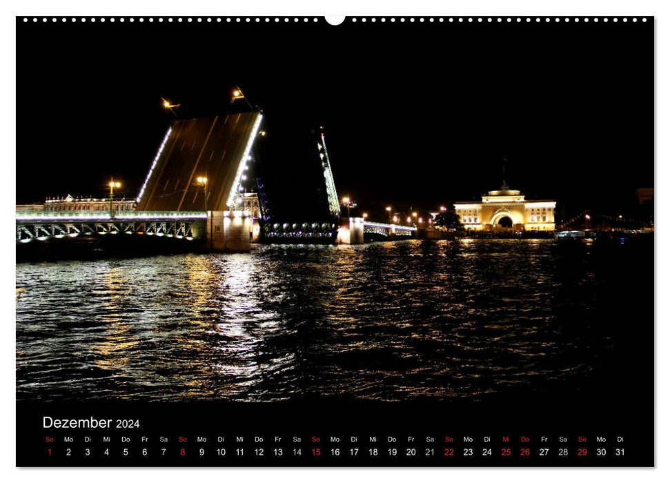 St. Petersburg (CALVENDO Wandkalender 2024)