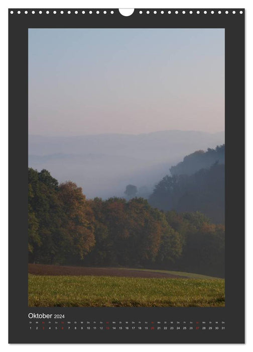 Odenwald - Impressionen einer Landschaft (CALVENDO Wandkalender 2024)
