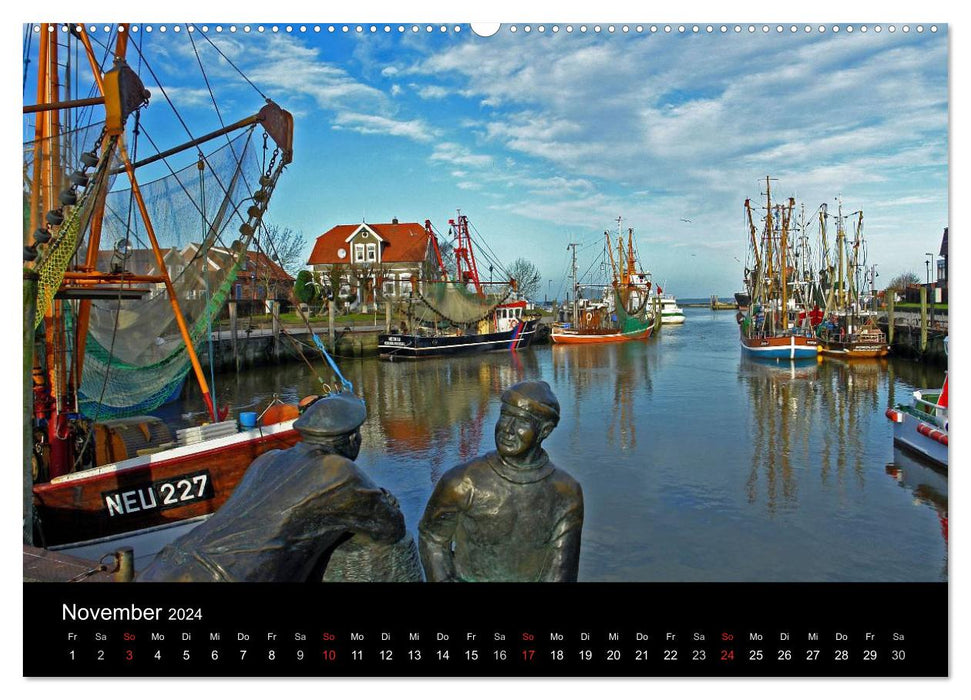 East Frisia (CALVENDO Premium Wall Calendar 2024) 