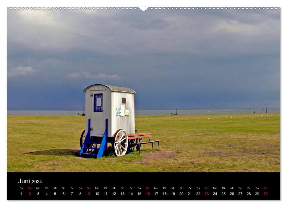 East Frisia (CALVENDO Premium Wall Calendar 2024) 