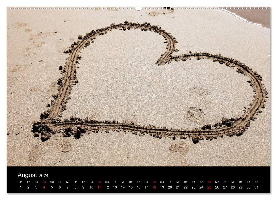 I love you... (CALVENDO Premium Wall Calendar 2024) 