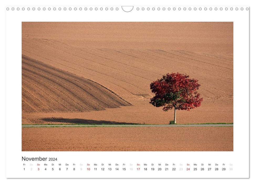 The Weserbergland (CALVENDO wall calendar 2024) 