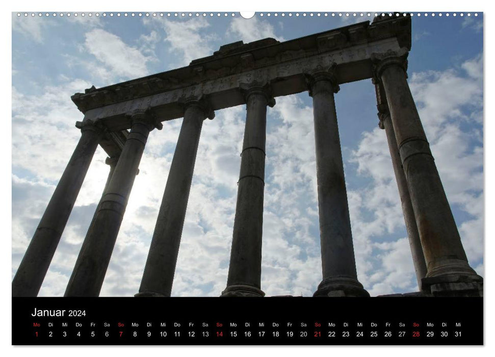Vade mecum Romam - Go with me to Rome (CALVENDO wall calendar 2024) 