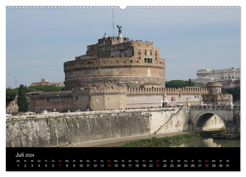 Vade mecum Romam - Geh mit mir nach Rom (CALVENDO Wandkalender 2024)