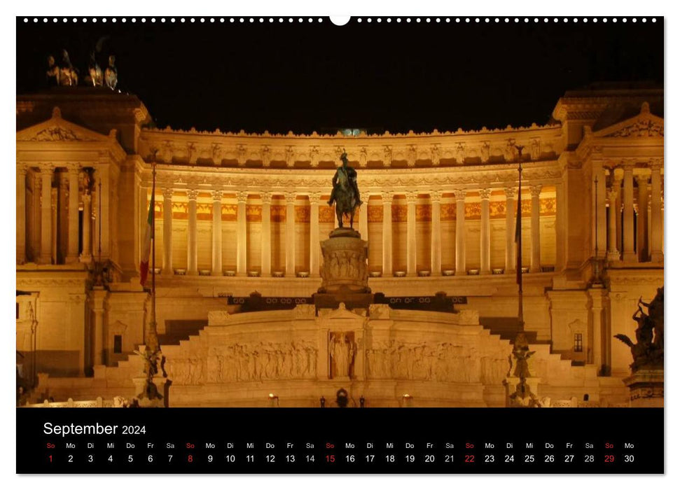 Vade mecum Romam - Go with me to Rome (CALVENDO wall calendar 2024) 